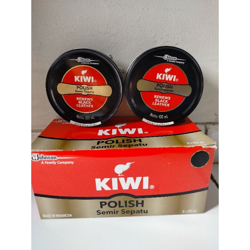 kiwi polish semir sepatu 100 ml 6 PCS