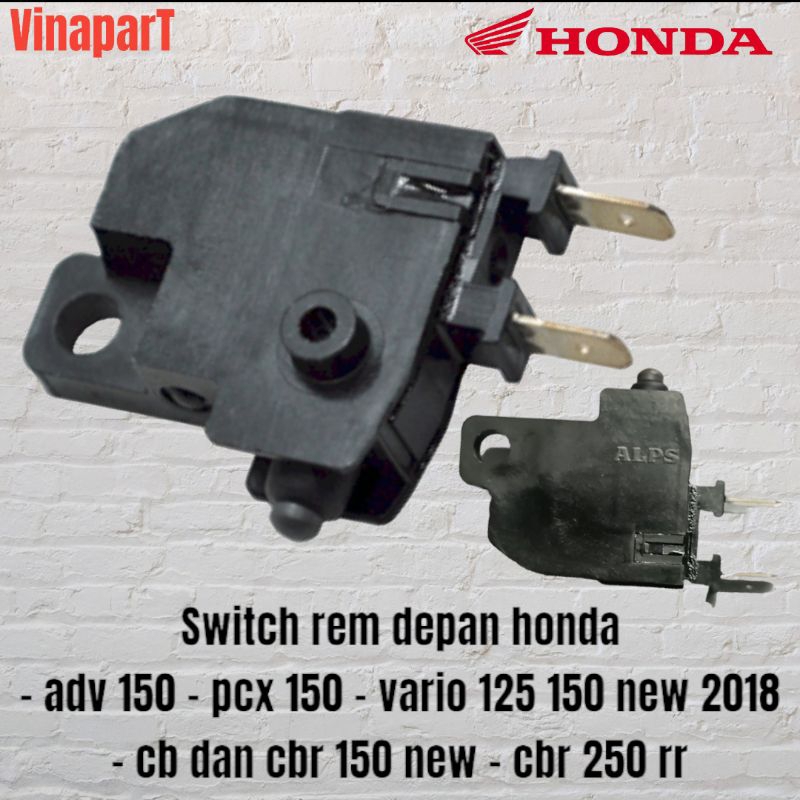 switch rem depan honda pcx 150 adv 150 cb cbr 150 cbr 250rr  supra x 125 helm in