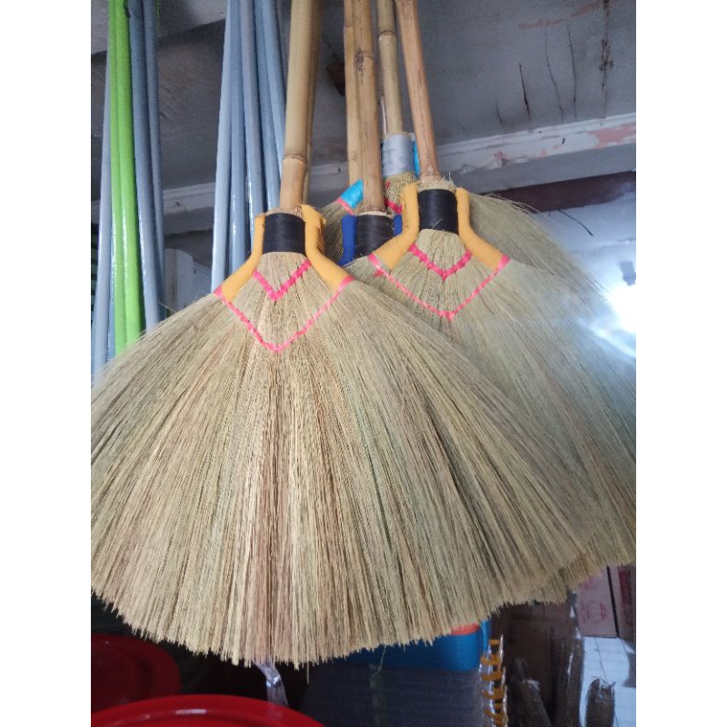 Sapu ijuk tradisional gagang bambu