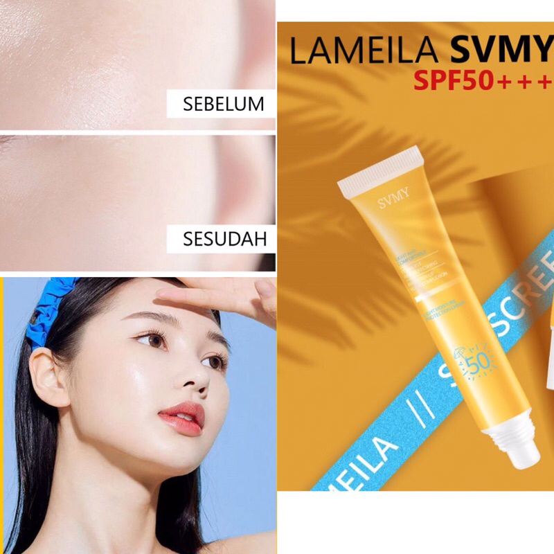 LAMEILA SVMY Mini Sun Block SPF 50 Sun Screen Wajah PA+++ Sunblock