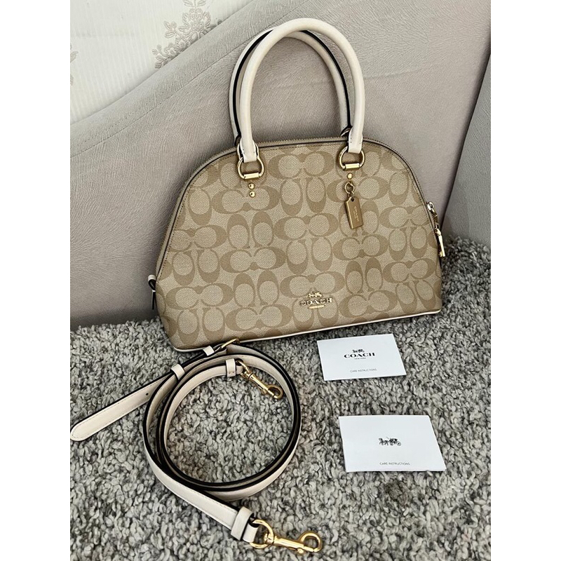 Preloved Coach Katy sig Chalk