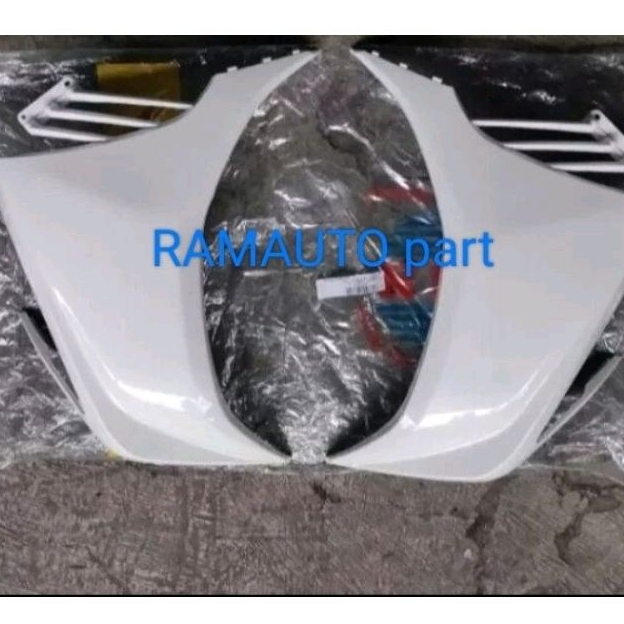 cover body#sayap samping#MX NEW 135#yamaha jupiter mx warna putih