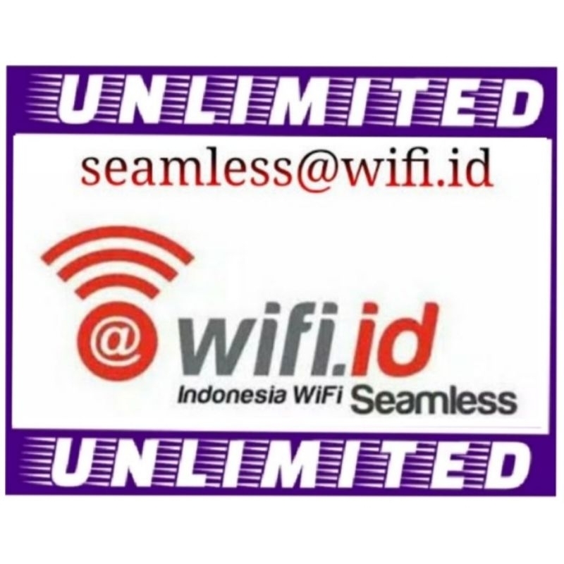 wifi SEAMLESS@WIFI.ID NO FUP BERGARANSI