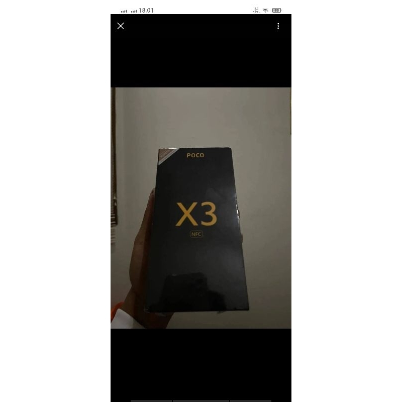 hp poco x3 nfc 8/128 segel