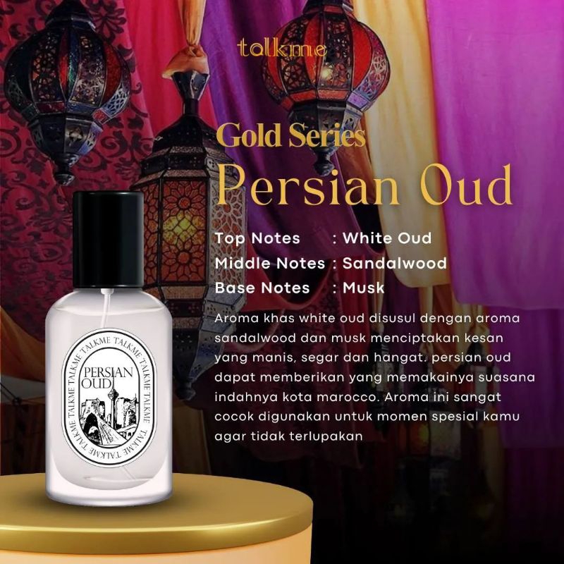 Talkme Parfum Gold Series Limited Edition READY STOK