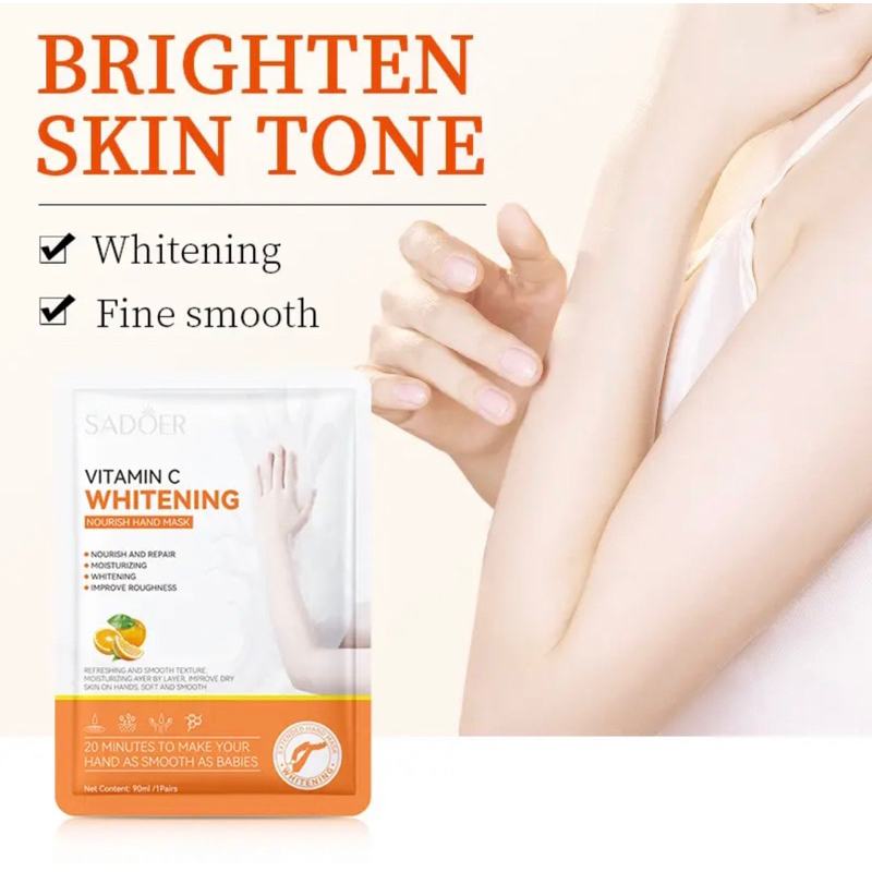 SADOER VITAMIN C WHITENING HAND MASK