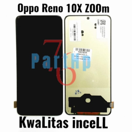 Lcd Touchscreen Fullset Kwalitas InceLL Oppo Reno 10X Z00m - Hitam