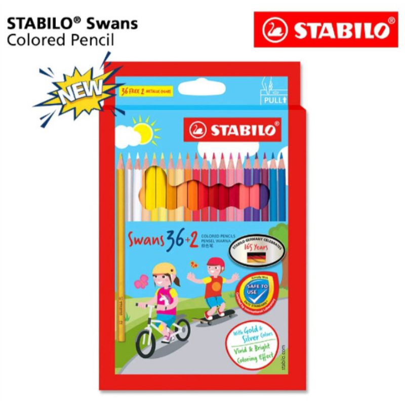 

Stabilo Swans Colored Pencil 36+1
