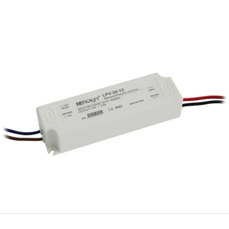 FLEXIBLE STRIP LED DRIVER NERO IP65