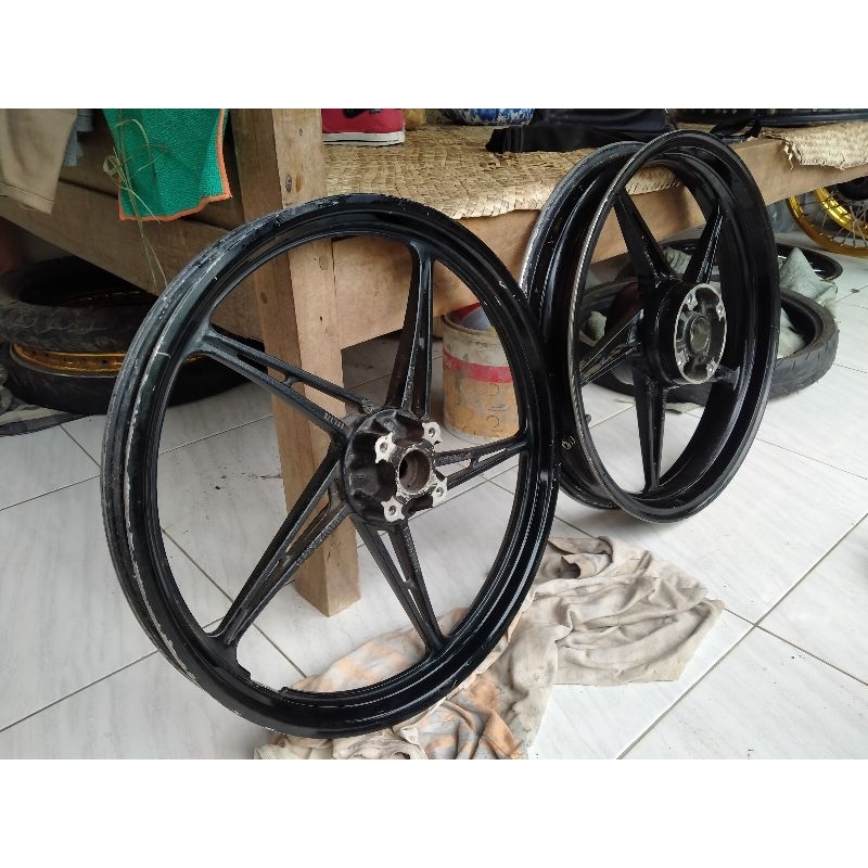 Velg depan belakang MX new Original (seken)