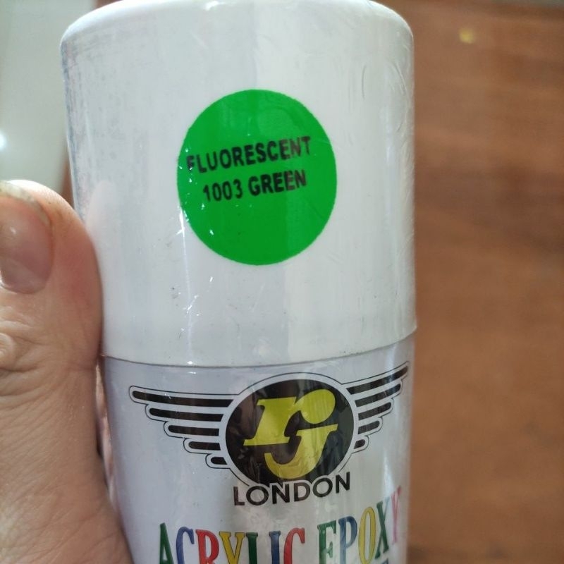 

cat semprot RJ (stabilo green) /acrylic epoxy spray pain RJ / cat kaleng RJ hijau terang (300cc)