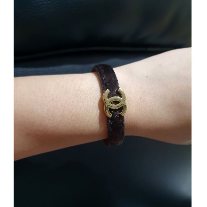 Promo Gelang tangan kulit mport /gelang branded bahan kulit 5529