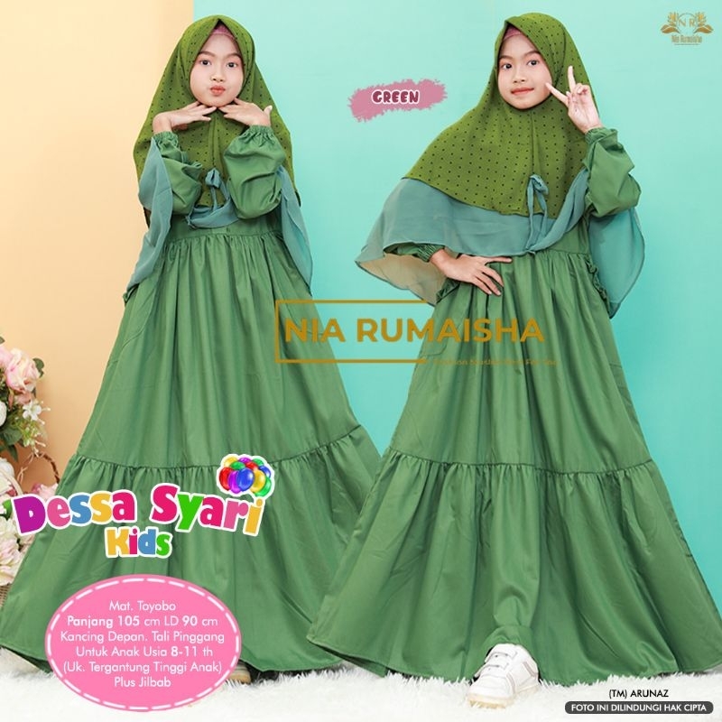 Dessa syari teen kids by nia rumaisha