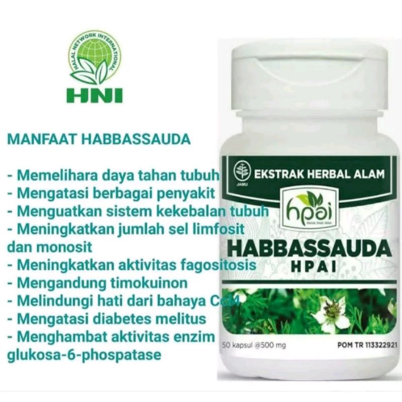 HABATUSSAUDA HNI HPAI / OBAT ASMA