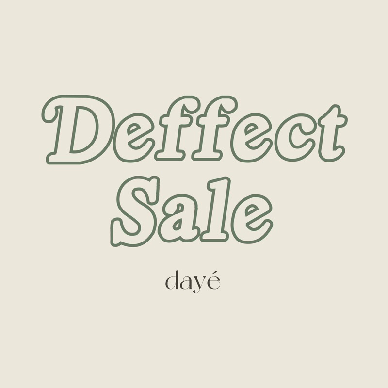 DAYE - Deffect Sale Puffy Bag