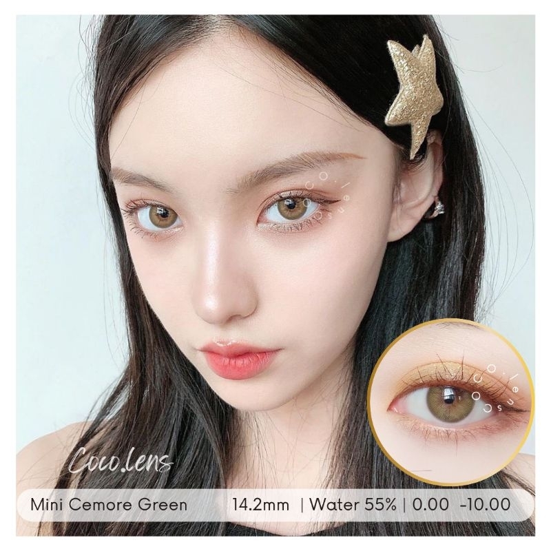 ORIGINAL Softlens Mini Cemore Kitty Kawaii Normal Minus (0.00 s.d -10.00)