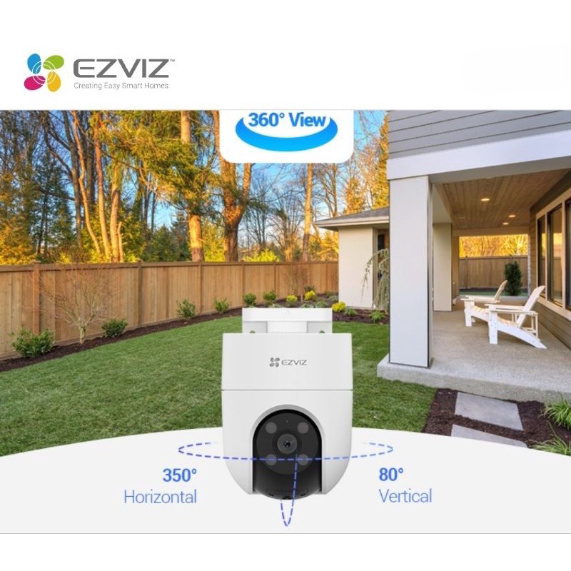 EZVIZ H8C 1080P Color Night Vision Pan &amp; Tilt Wifi Camera