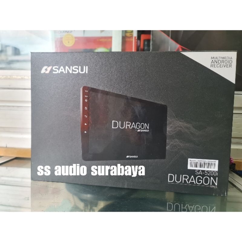 Head Unit Android Sansui Duragon 9/10inch ram 4/64Gb tape mobil