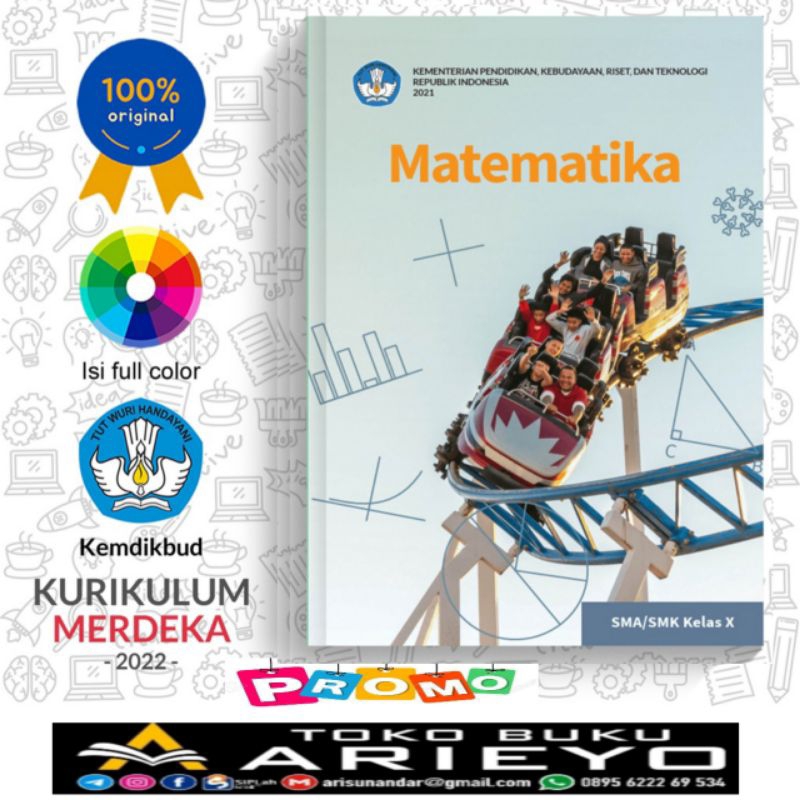 

New+Buku K-Merdeka MATEMATIKA - SMA/SMK Kelas : 10 Buku Siswa Sekolah Penggerak