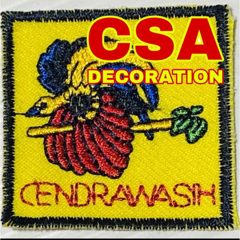 

TANDA REGU PRAMUKA PUTRA CENDRAWASIH [ 10 BADGE + 1 BENDERA ] 1 SET