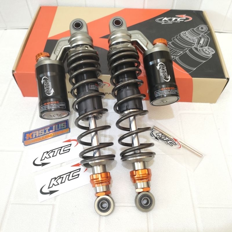 shock original ktc extreme ukuran 340 warna grey  RX-King wave herex gl pro dll