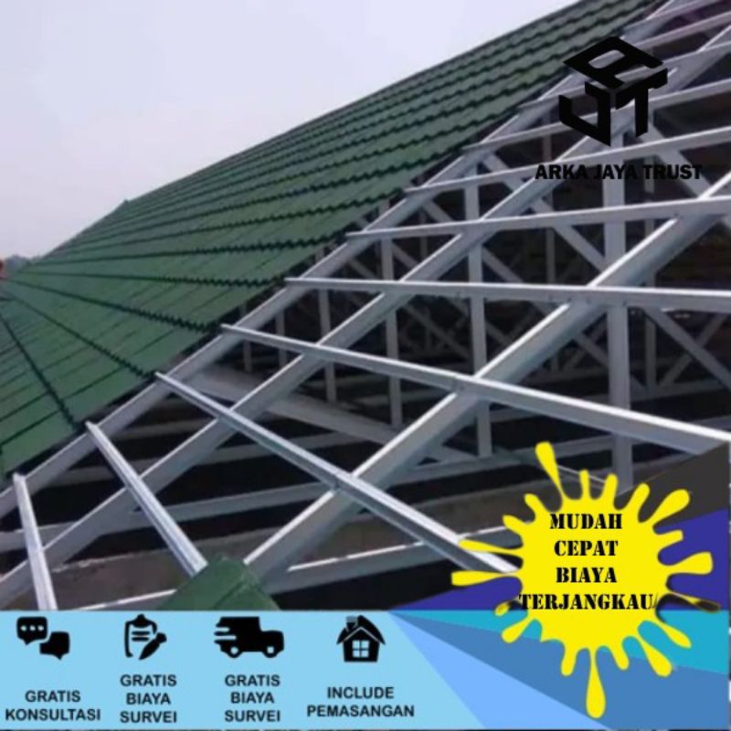 Atap Baja Ringan Genteng Metal Pasir
