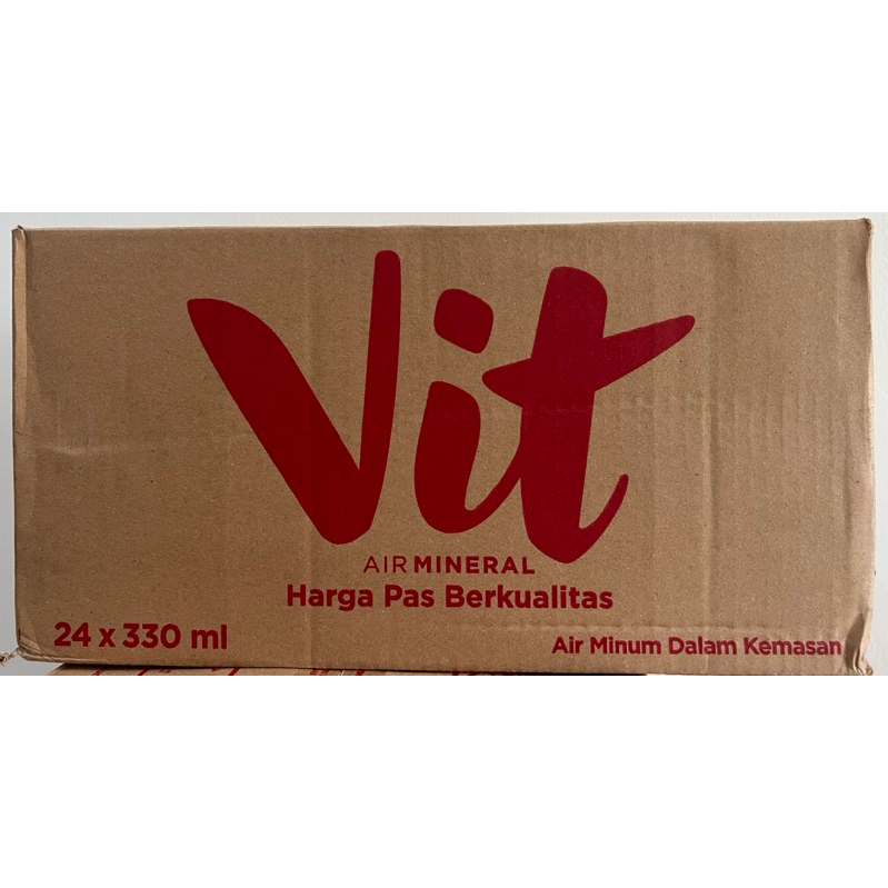 Air Mineral Vit Botol Mini Kecil Karton