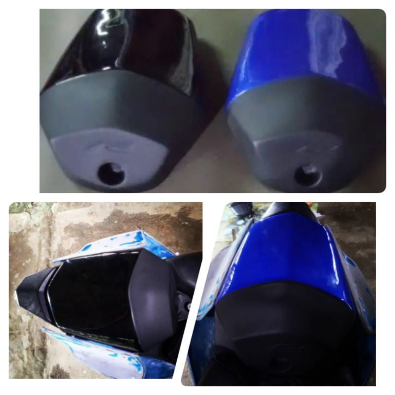 Single Seat R15 V3 Model R1M biru hitam glossy
