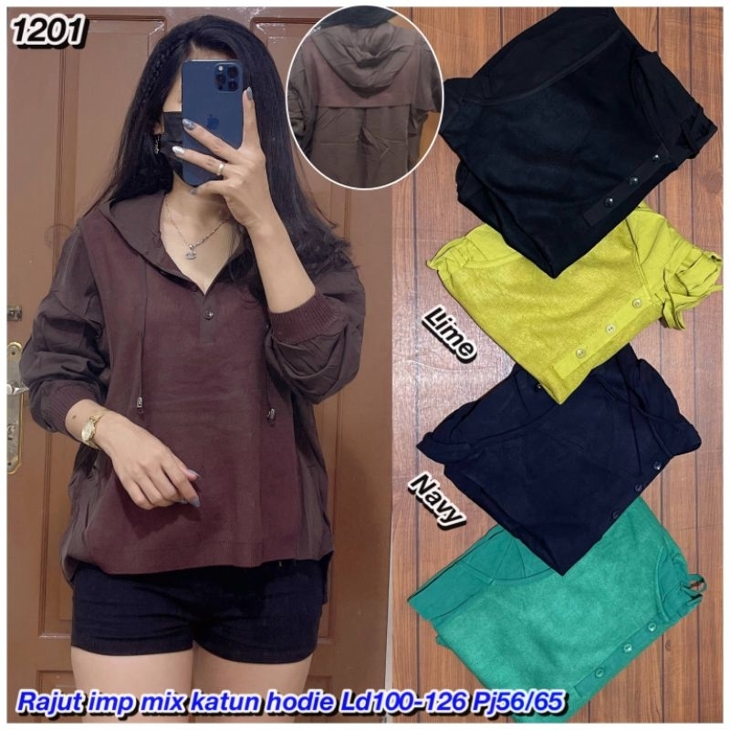 1201 sweater rajut mix katun jmb