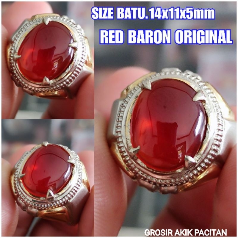 CINCIN RED BARON ORIGINAL PACITAN SUPER GIWANG