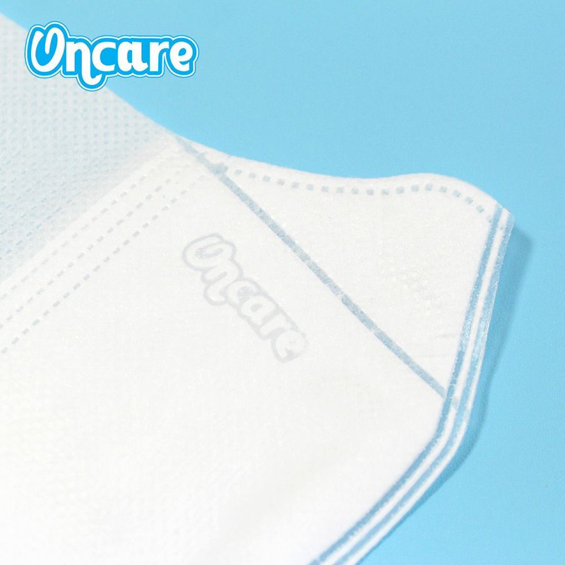Face mask duckbill protective 3ply (50pc) premium mask garis seperti sensi/masker duckbil Y&B care-Db ONCARE PUTIH