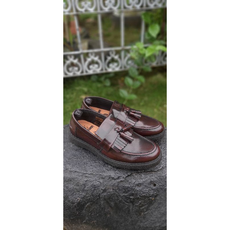 FRED PERRY X GEORGE COX TASSEL LOAFER