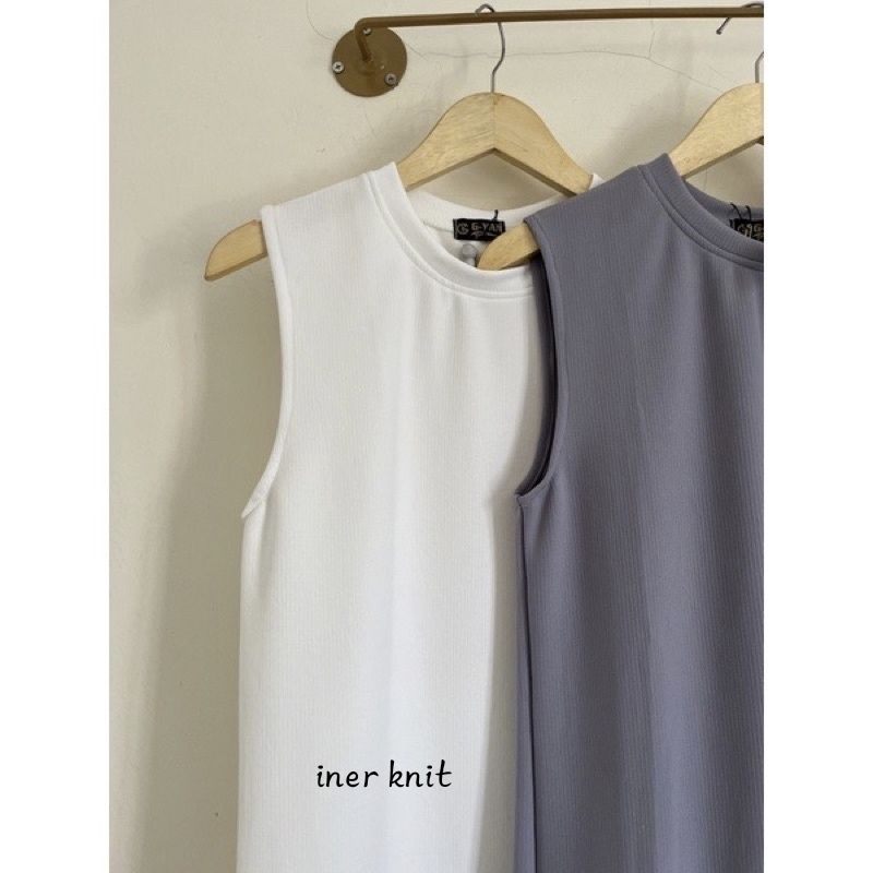 INER DRESS LONG KNIT TERBARU