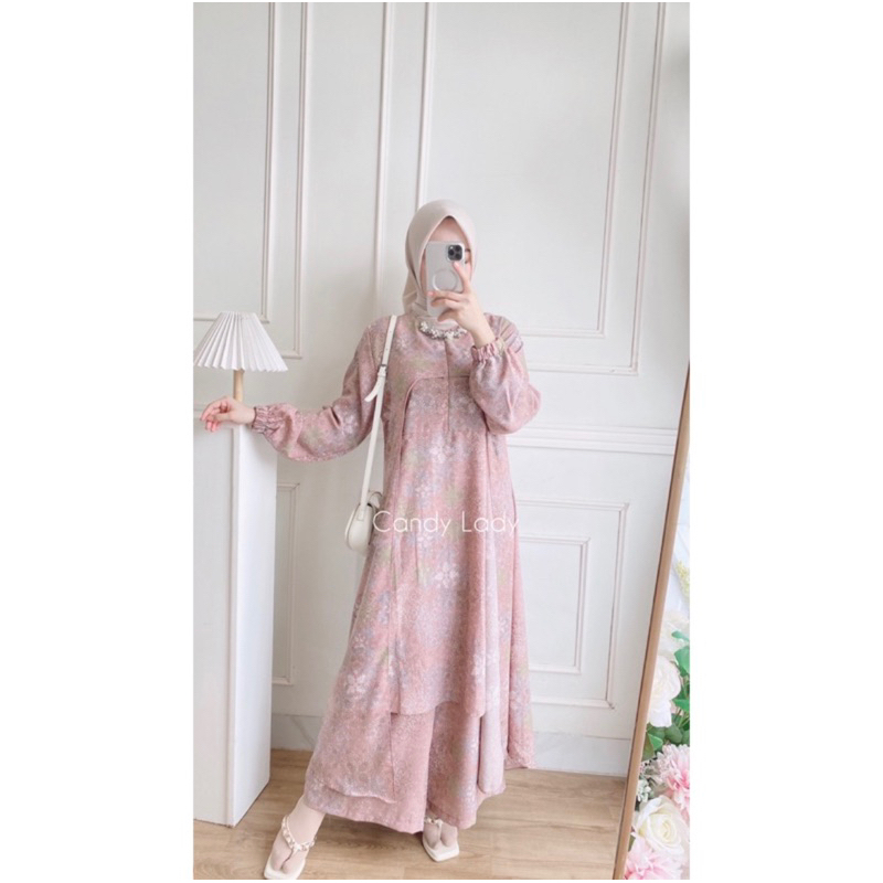 Velisya Long Set Dusty Plum Candy Lady Store