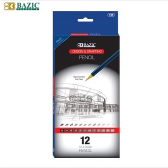 

Bazic Design & Drafting Pencil Set isi 12 jenis