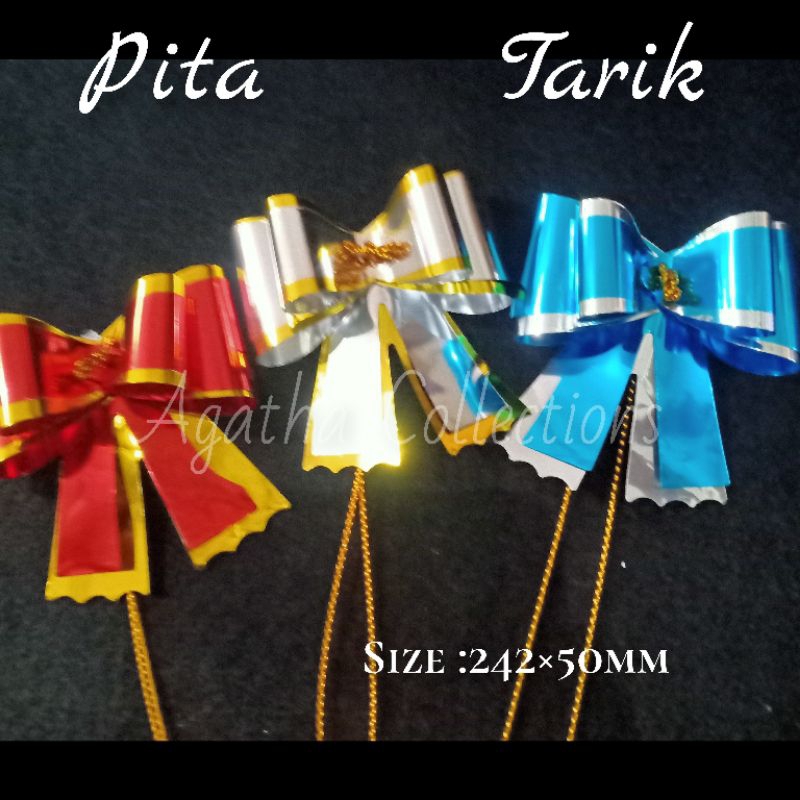 PITA TARIK PITA SERUT TALI EMAS LEBAR 24MM PER PAK ISI 10 BIJI