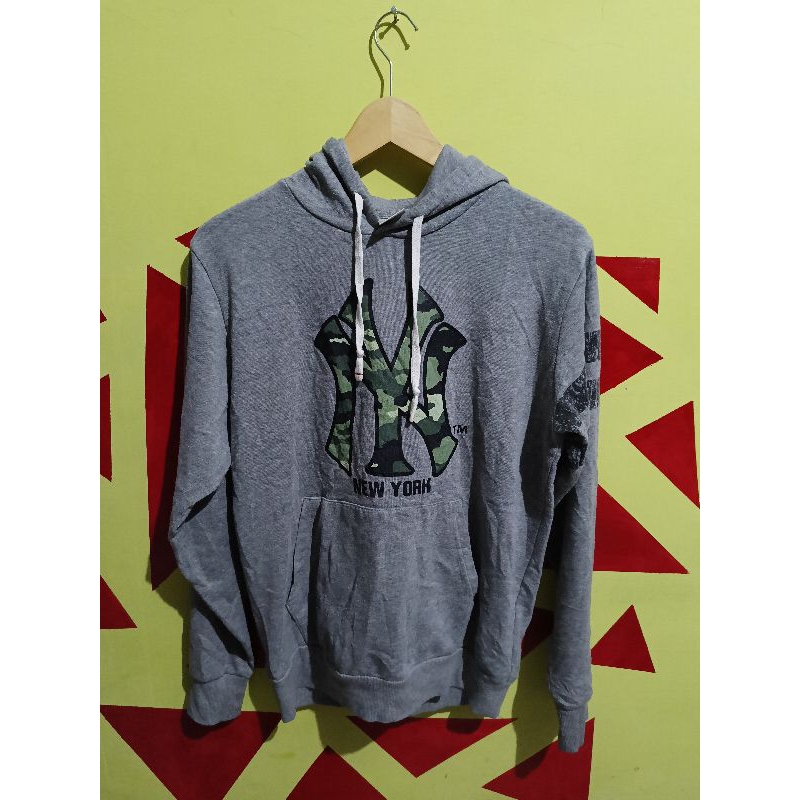 Jaket Hoodie New York NY by Major League Baseball size M fit to L