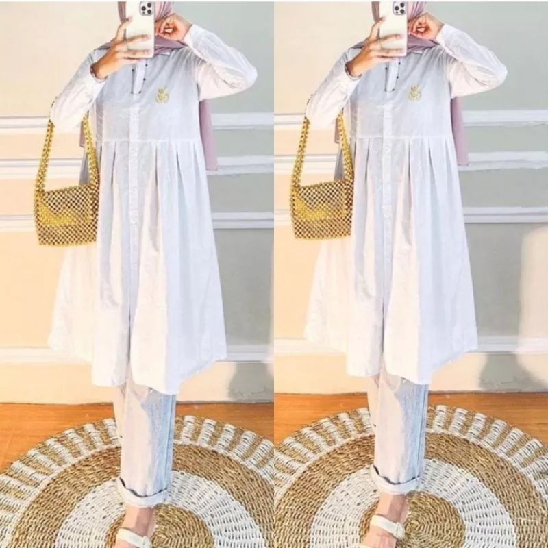 GAMIS RAYOLA BUSUI CRINKLE AIRFLOW//GAMIS CRINKLE URAGIRI