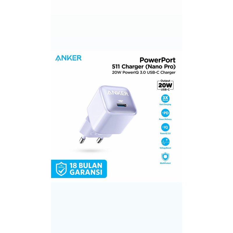 Adaptor Anker "20W" Original