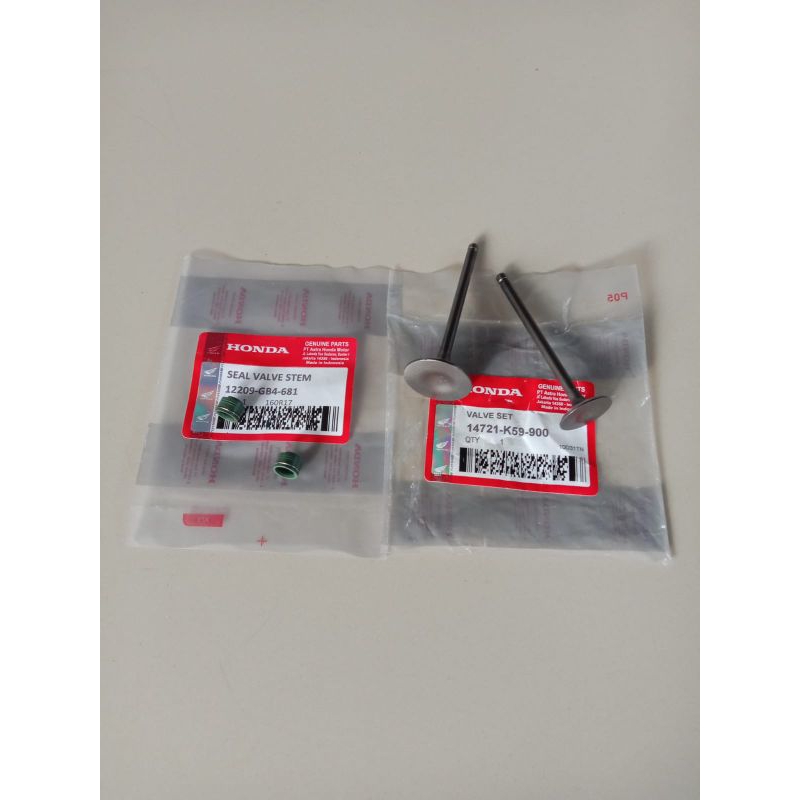 PAYUNG KLEP+SEAL KLEP VARIO 150 OLD/VARIO 150 NEW