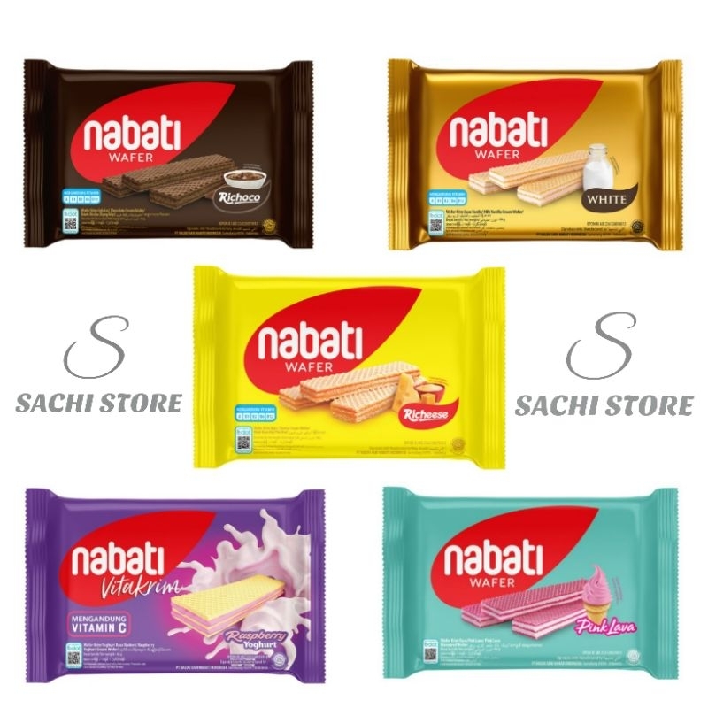 

NABATI WAFER 39gr ALL VARIANT 10 Pcs