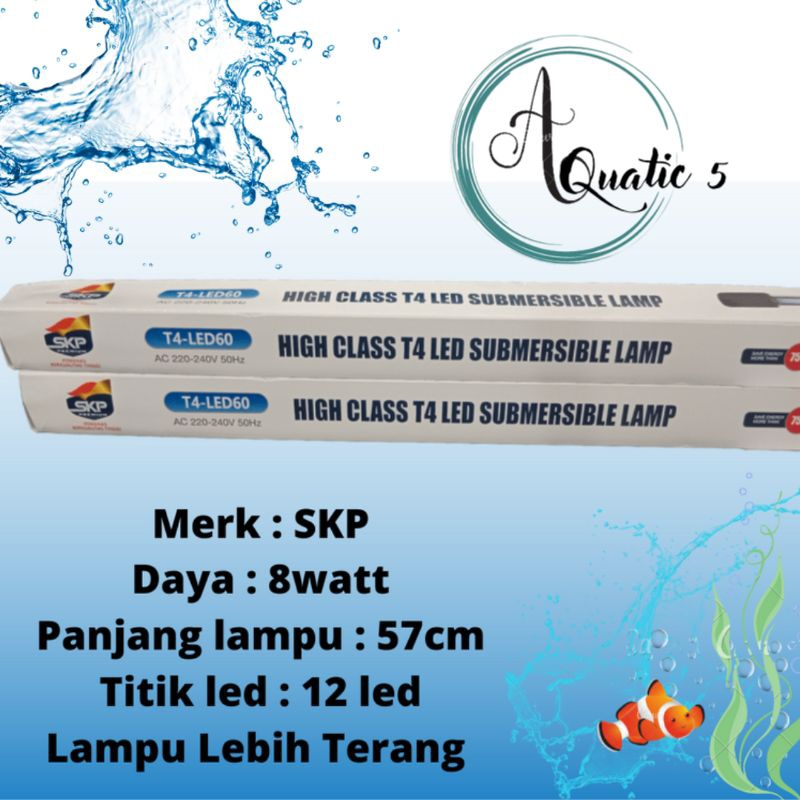 Promo Murah Lampu Celup Led Aquarium SKP T460