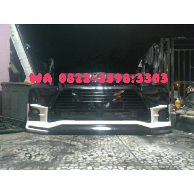 bumper depan dan bodykit Avanza Veloz GR sport 2019