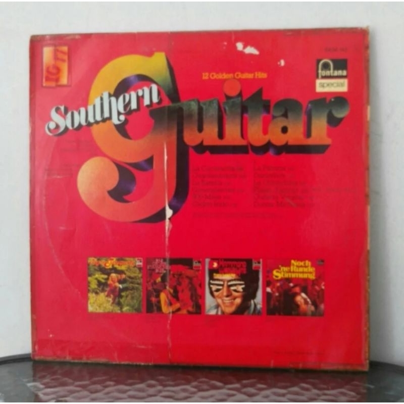 Vinyl Piringan Hitam 12 inch Southern Guitar