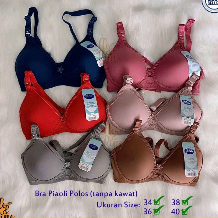 Bra Piaoli tanpa kawat PL A5/Dalaman wanita Bh kait 2