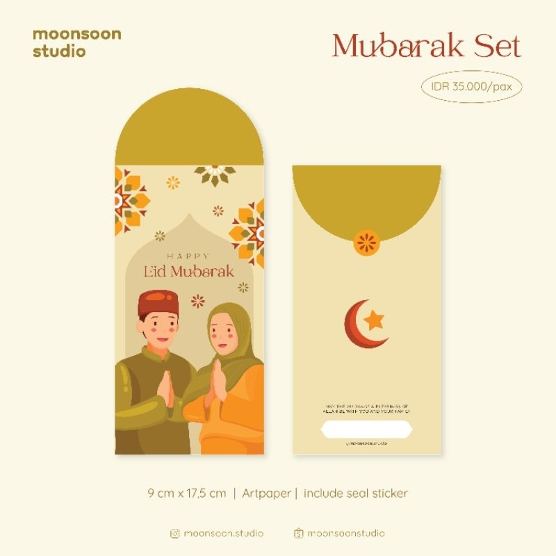 

Mubarak set AMPLOP LEBARAN