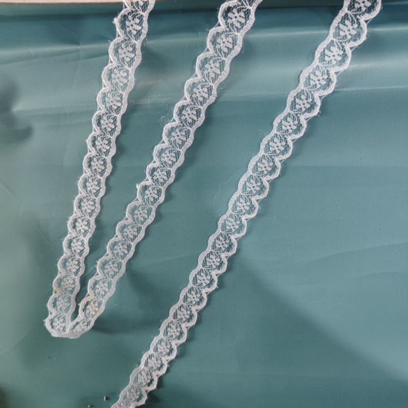 renda air putih 15 yard