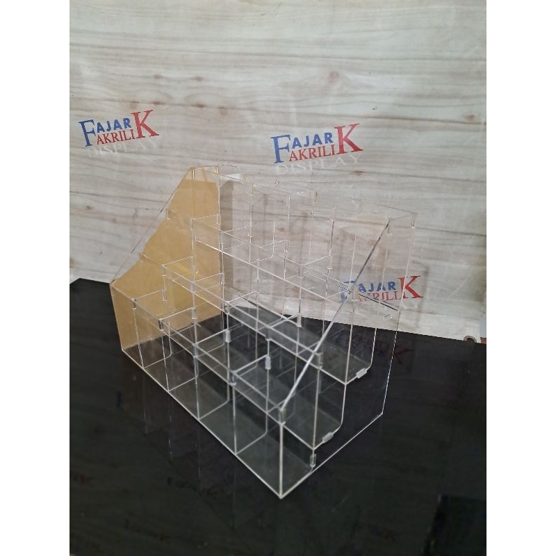 

Akrilik standar pen/pen holder 4susun