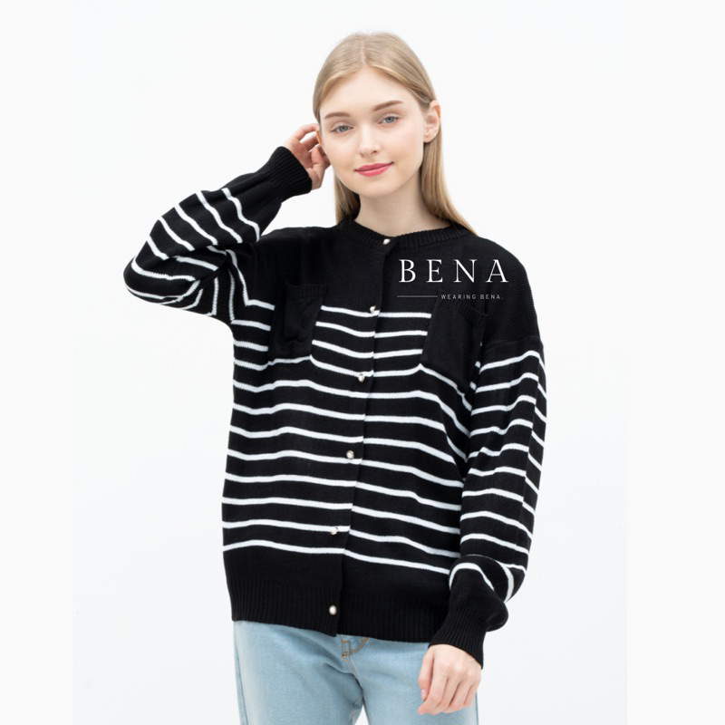 Maudy Cardigan - Wearing BENA