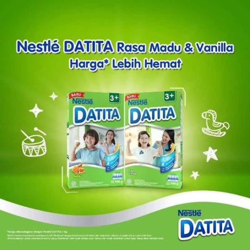 Susu Nestle Batita Datita 1+ 3+ VANILA MADU 850gram